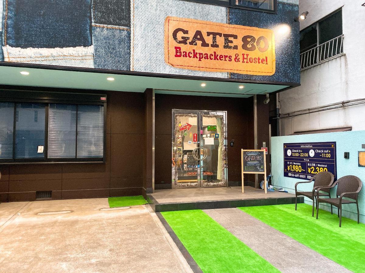 Gate 80 Hostel Osaka Buitenkant foto